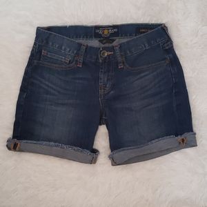 Lucky Brand Abbey Medium Wash Denim Jean Shorts